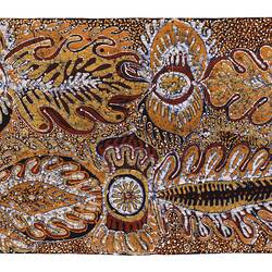 Cotton batik, Turkey Bore outstation, South Australia, c. 1990.