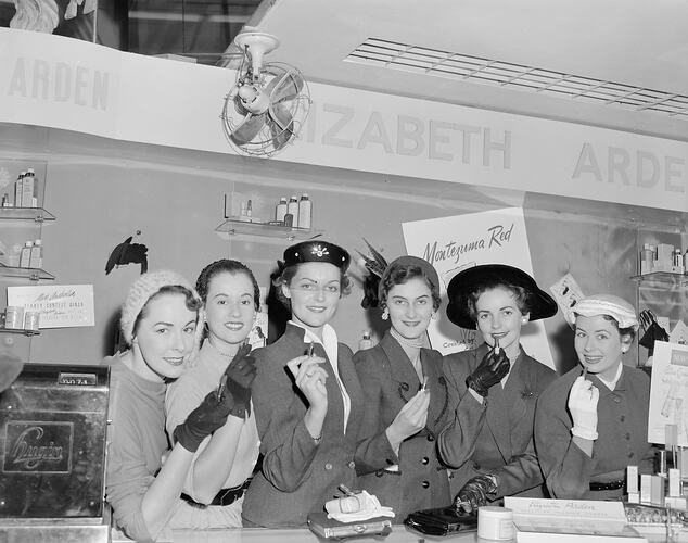 Negative - Myer Pty Ltd, Group of Miss Australia Contestants, Melbourne, Victoria, May 1954