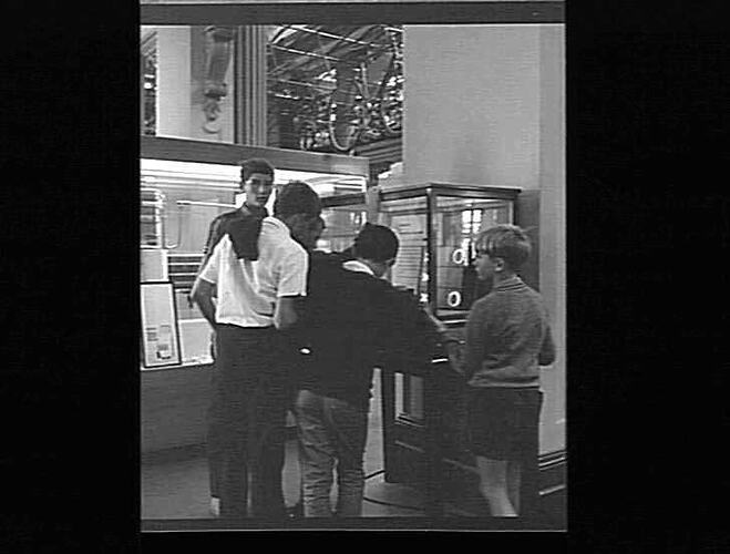 Negative -  Queen's Hall in the South Rotunda, Science Museum of Victoria, Melbourne, 1968