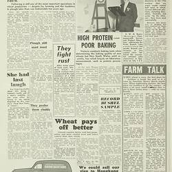 Magazine - Sunshine Massey Harris Review, Vol 2, No 9, Aug 1957