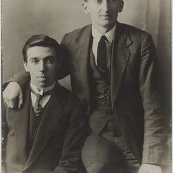 Portrait of Two Men, 1918