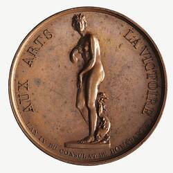 Medal - Venus de Medici, Napoleon Bonaparte (Emperor Napoleon I), France, 1803
