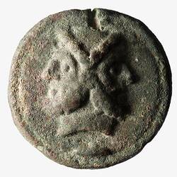 Coin - As, Aes Grave, Ancient Roman Republic, 225-217 BC