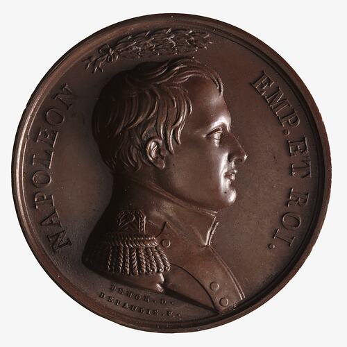 Medal - Battle of Lutzen, Napoleon Bonaparte (Emperor Napoleon I), France, 1813