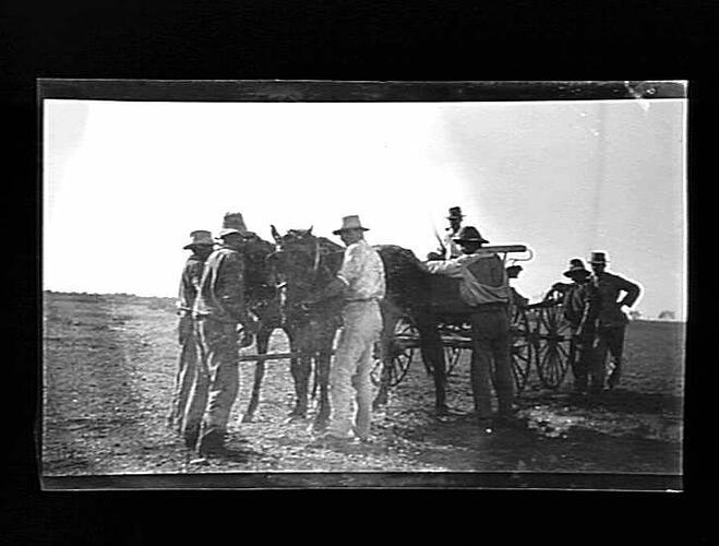 Negative - Men with Horses, Mardie Station