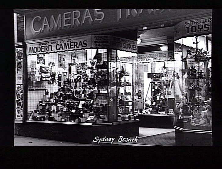 Photograph Herbert Small's Camera Shop, Sydney, New South Wales