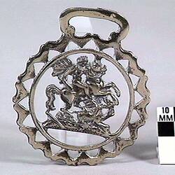 Horse Brass - St George Slaying the Dragon, 1825-1939
