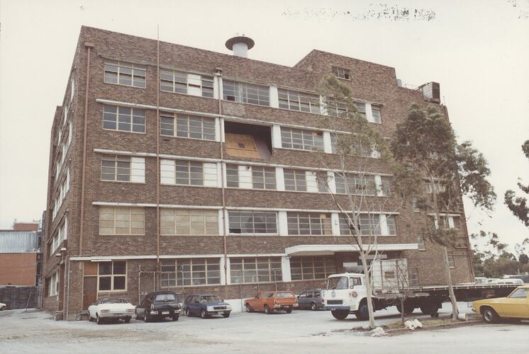 Photograph - Exterior view of Former Kodak Australasia Pty Ltd Factory, Abbotsford, circa 1980s