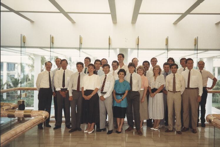 Photograph - Group Portrait at Kodak Australasia Sales Conference, Gold Coast, QLD, circa 1988