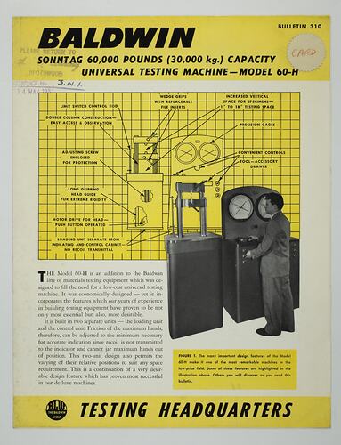 Front cover with illustration and printed text.