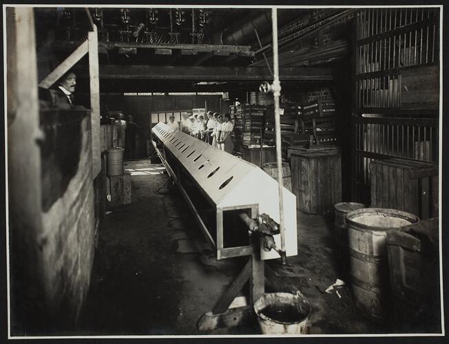 Workers Inside Factory at Abbotsford, circa 1928