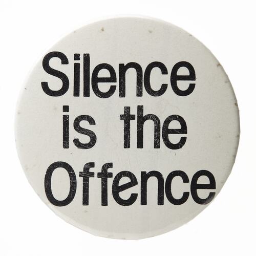 Badge - Silence is the Offence