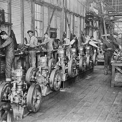 Copy Negative - Sunshine Harvester Works, Scott Engine Works, Sunshine, Victoria, 1913