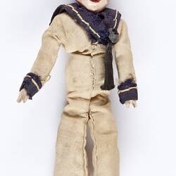 Doll - Boy, Nursery, Dolls' House, 'Pendle Hall', 1940s