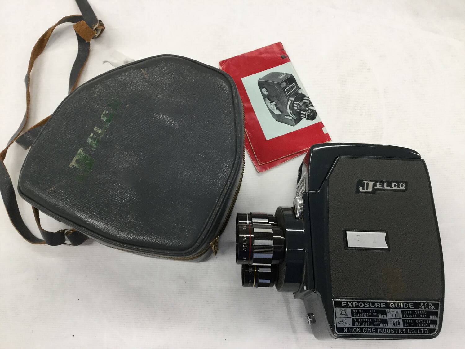 Movie Camera - Nihon Cine Industry Co. Ltd., Jelco 8EC-1, Japan, 1960s