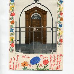 Card In Envelope - Sylvia Boyes To Lindsay Motherwell, Cape Town to London, Jul 1969