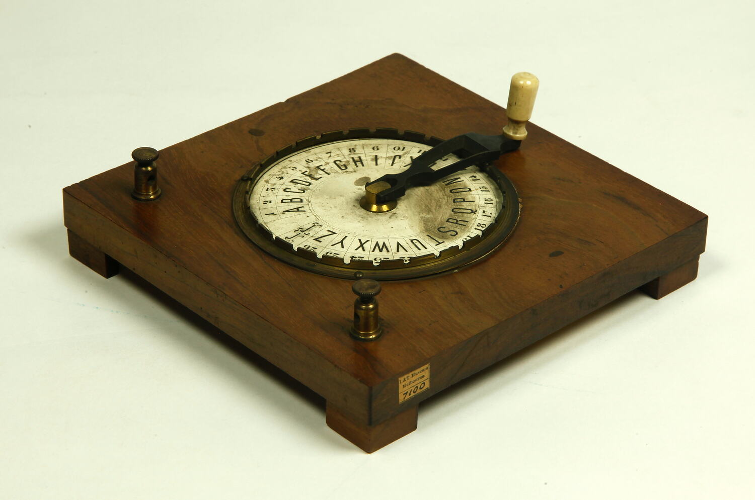 Telegraph Communicator Breguet Alphabetical Type circa 1870