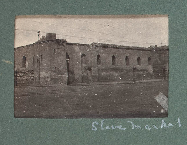 Old building on corner with degrading walls.