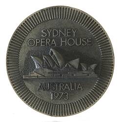 Medal - Opening of Sydney Opera House, 1973 AD