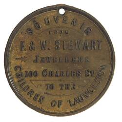 Medal - Centenary of Launceston, 1906 AD