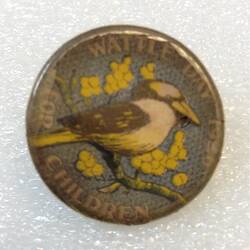 Badge - Wattle Day for Children, 1926