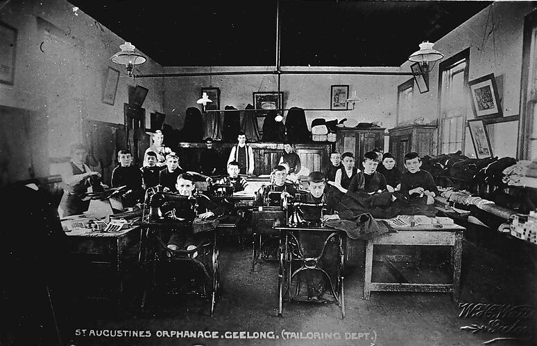 ST. AUGUSTINES ORPHANAGE. GEELONG (TAILORING DEPT.)