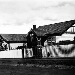 Negative - Suburban House, Essendon, Victoria, circa 1950