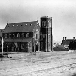 Negative - St John's Roman Catholic Church, Clifton Hill, Victoria, 1893