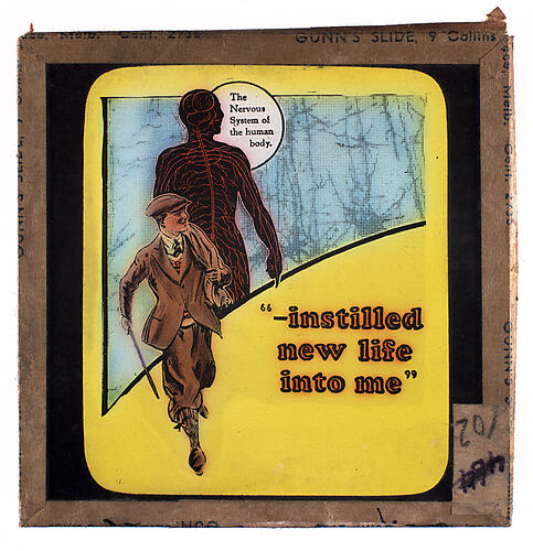 Lantern Slide - Universal Opportunity League, 'Instilled New Life Into Me'