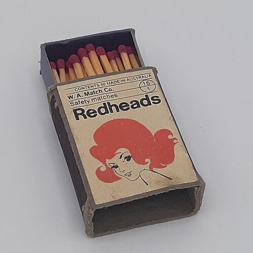 Matchbox & Matches - 'Redheads', Australia, 1971-1975