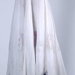 Dress - Prue Acton, Evening, Hand-painted Silk, 1977