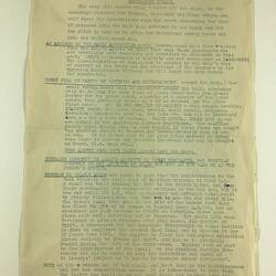 Information Sheets - Ports of Call, Halls Family, MV Fairsea, 1963