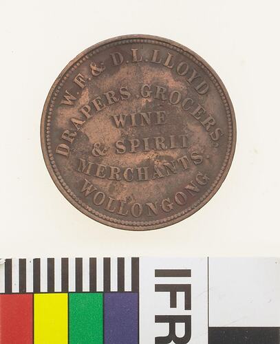 W.F. & D.L. Lloyd Token Halfpenny