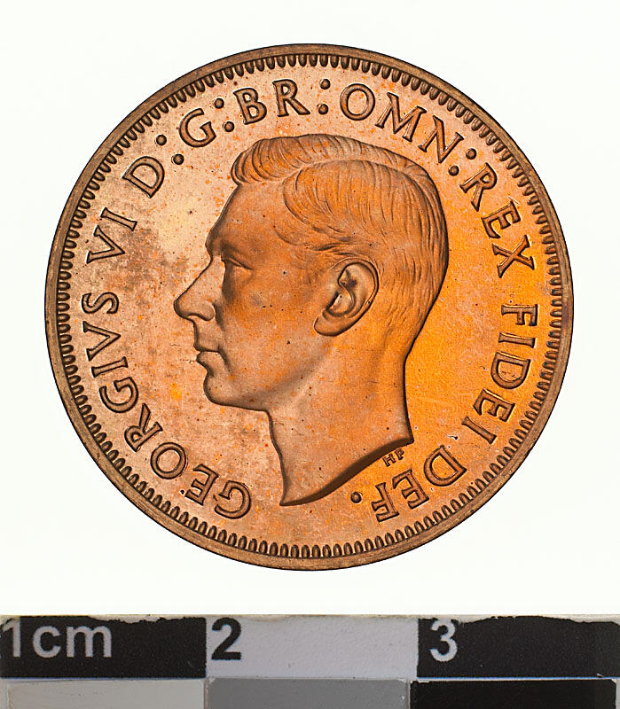 Proof Coin Halfpenny, Australia, 1951