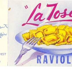Label - La Tosca Ravioli
