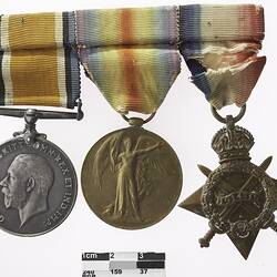 Medal - British War Medal, Great Britain, Private George Walter Connell, 1914-1920