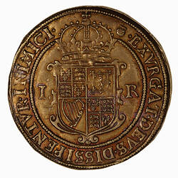 Coin - Sovereign, James I, England, Great Britain, 1603-1604 (Reverse)