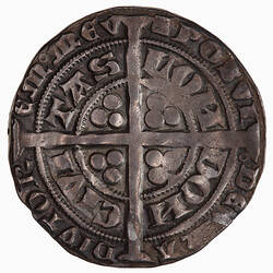Coin - Groat, Edward III, England, 1352-1353 (Reverse)