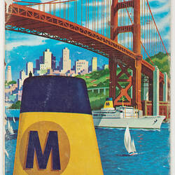 Booklet - Matson Lines - ss Mariposa and ss Monterey - "Australia - New Zealand to California U.S.A."