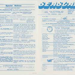 Newsletter - Seascape, 17/03/1977
