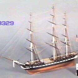 Ship Model - Sailing, Constitution, USS Frigate