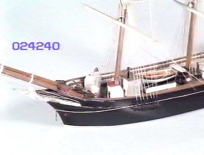 Ship Model - Barque, Harmony