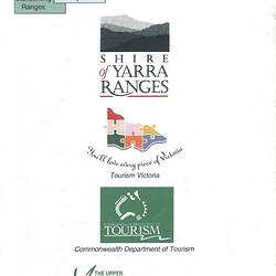 Sponsor page of Yarra Valley tour pamphlet.