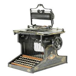 Typewriter - E. Remington and Sons, Sholes and Glidden, 1870s