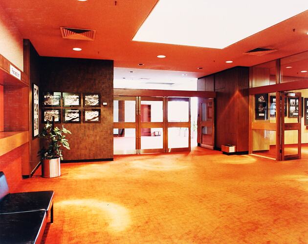 Photograph - Convention Centre Foyer, Royal Exhibition Building, Melbourne, 1981