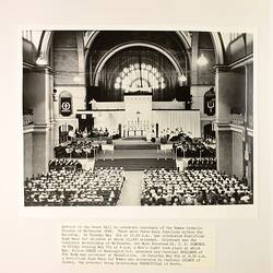 Photograph - Seal of the Exhibition Trustees, Royal Exhibition Building, Melbourne, circa 1980