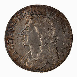 Coin - Shilling, James II, Great Britain, 1685 (Obverse)