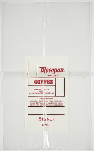 Plastic Bag - Mocopan, Coffee, circa 1972