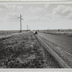 Photograph - Car on Side of Road, Victoria, 1959