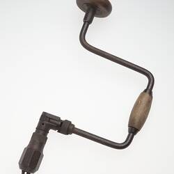 Hand Drill - Metal & Wood, circa 1890s